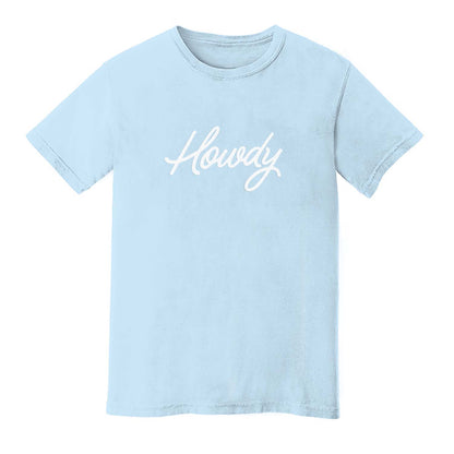 Howdy Cursive Washed Tee