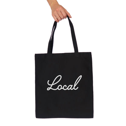 Local Cursive Tote Bag