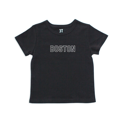 Boston Outline Kids Tee