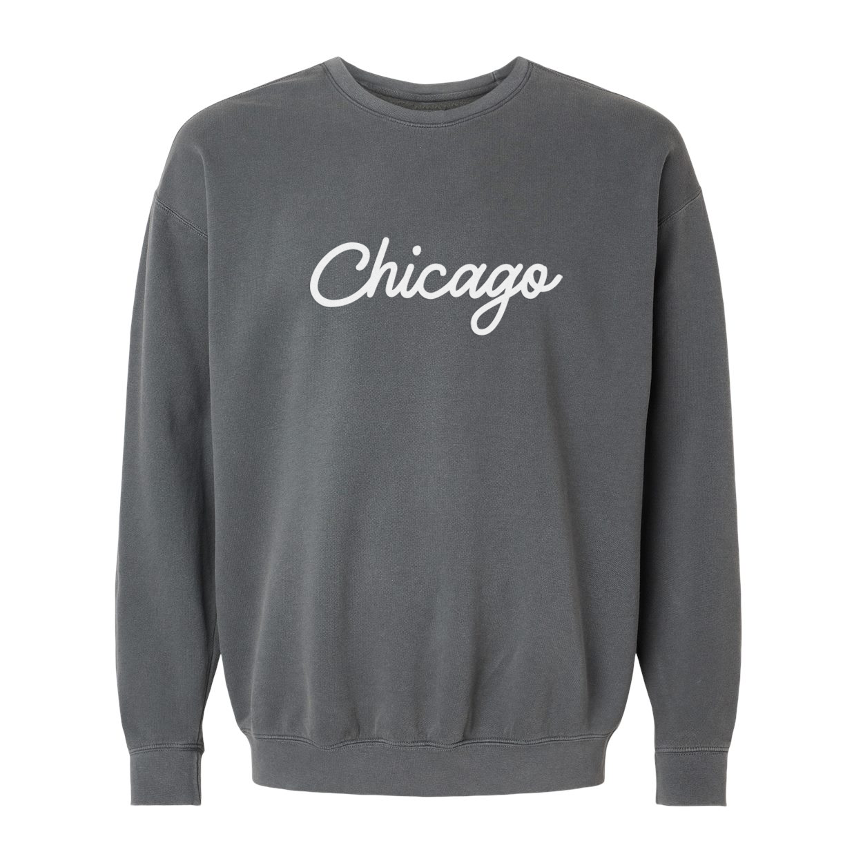 Chicago Cursive Washed Sweatshirt