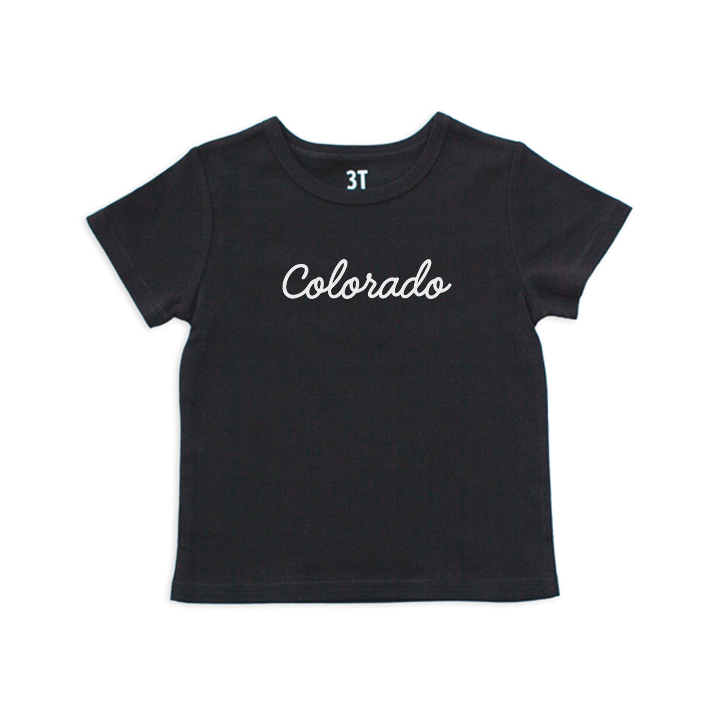 Colorado Cursive Kids Tee