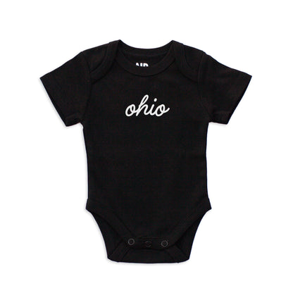 Ohio Cursive Onesie