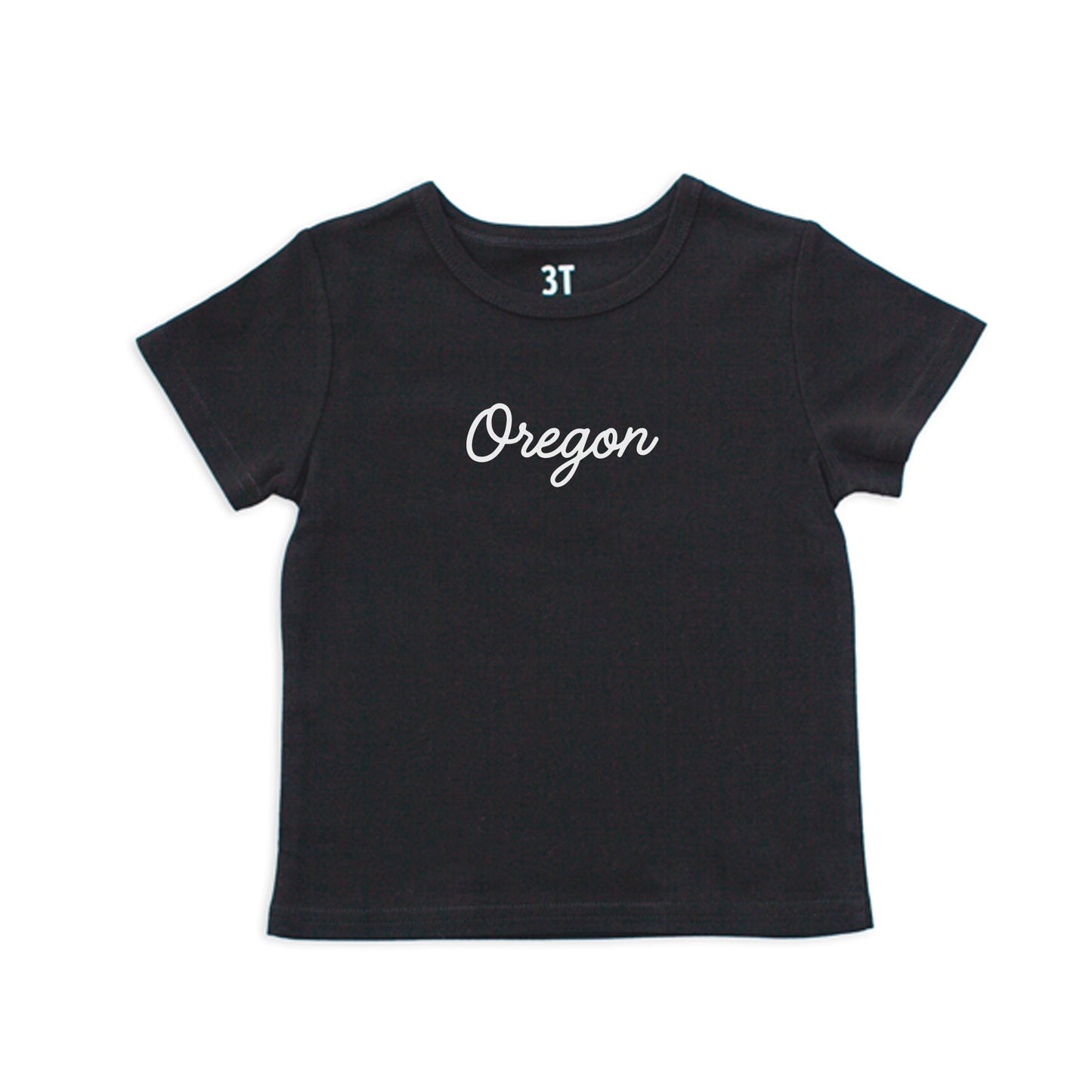 Oregon Cursive Kids Tee