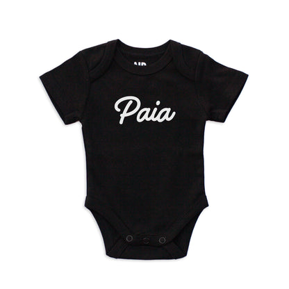 Paia Cursive Onesie