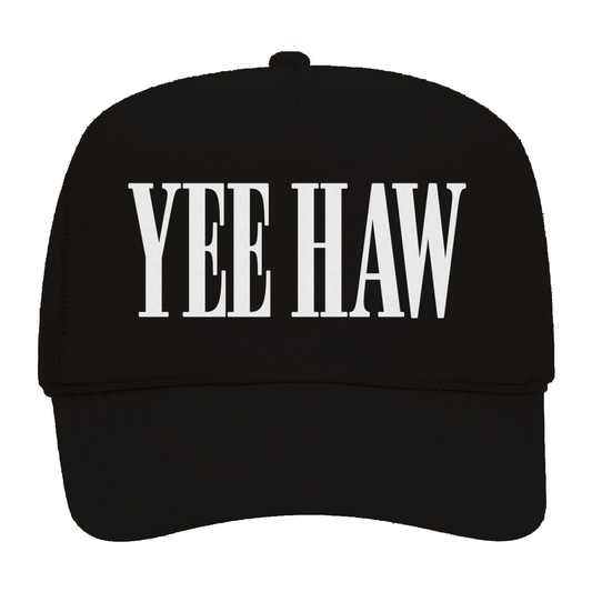 Yee Haw Western Foam Snapback