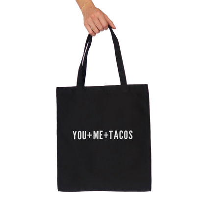 You + Me + Tacos Tote Bag