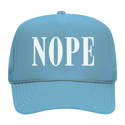 Nope Western Foam Snapback