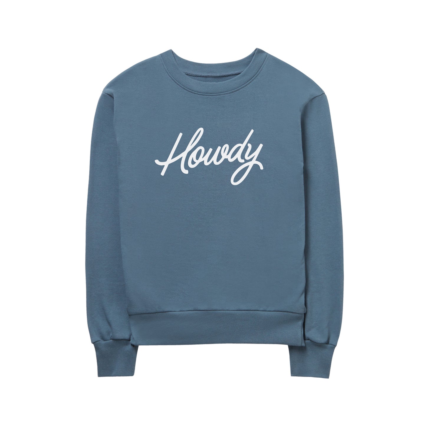 Howdy Cursive Lightweight Terry Sweatshirt