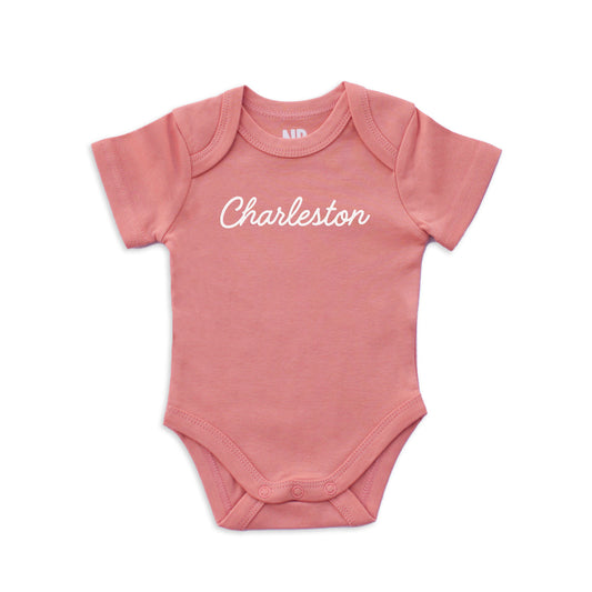 Charleston Cursive Onesie