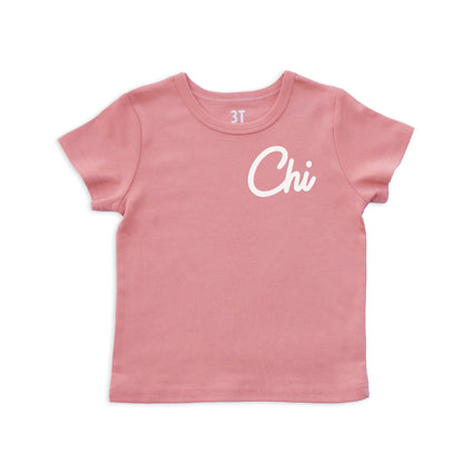 Chi Cursive Kids Tee