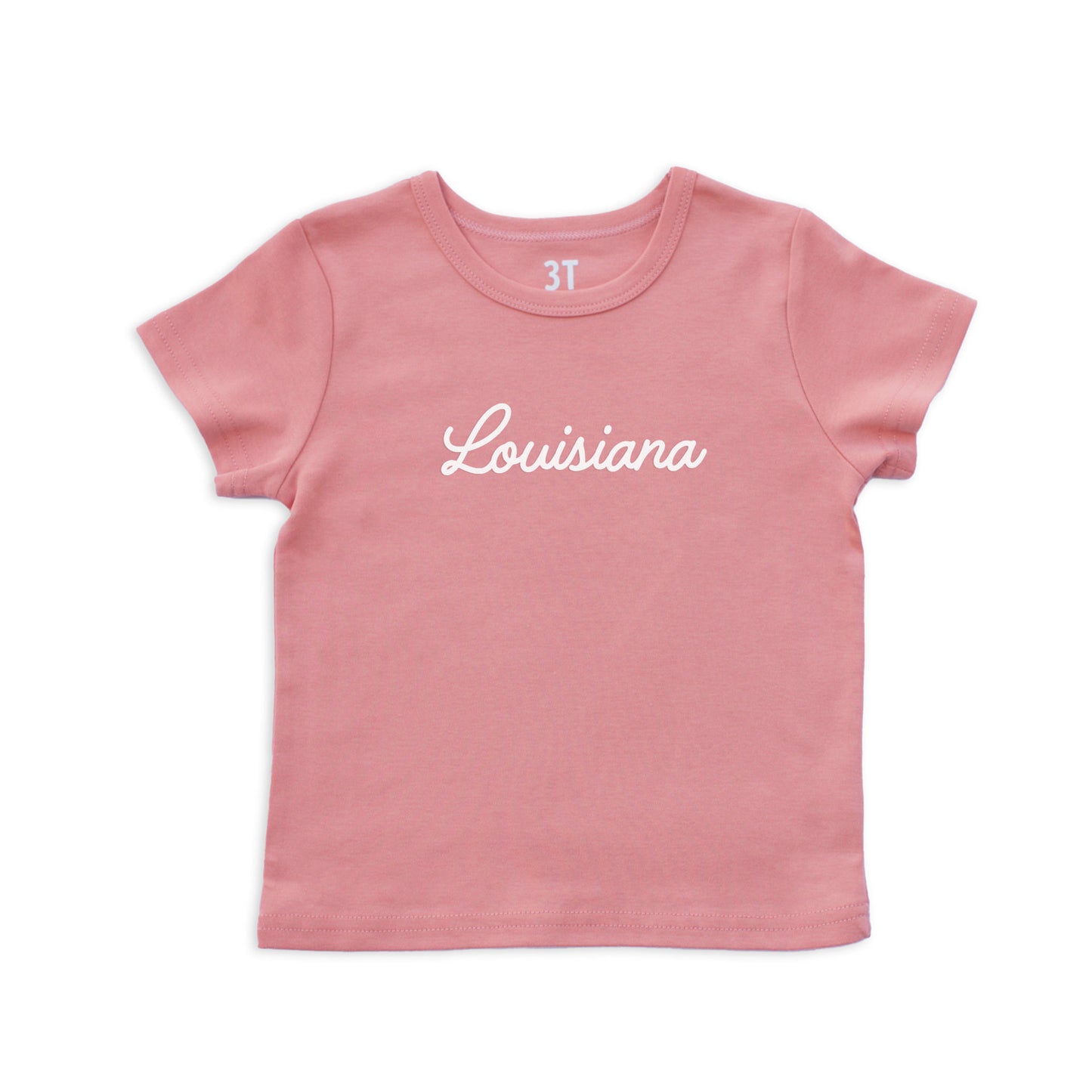 Louisiana Cursive Kids Tee