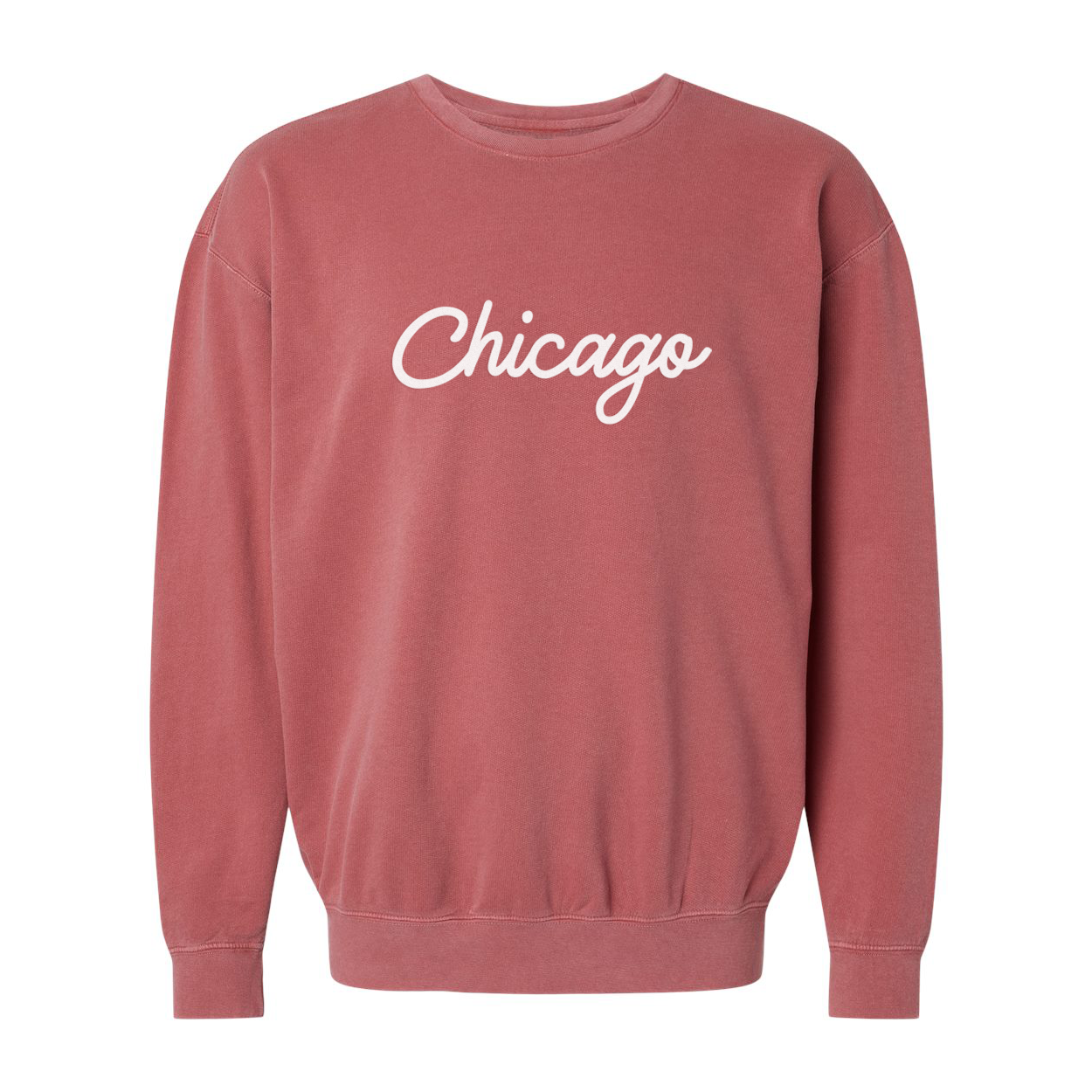 Chicago Cursive Washed Sweatshirt