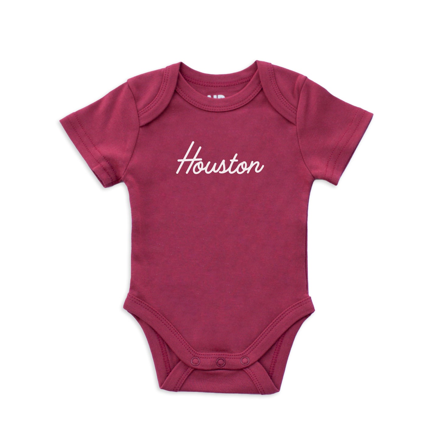 Houston Cursive Onesie