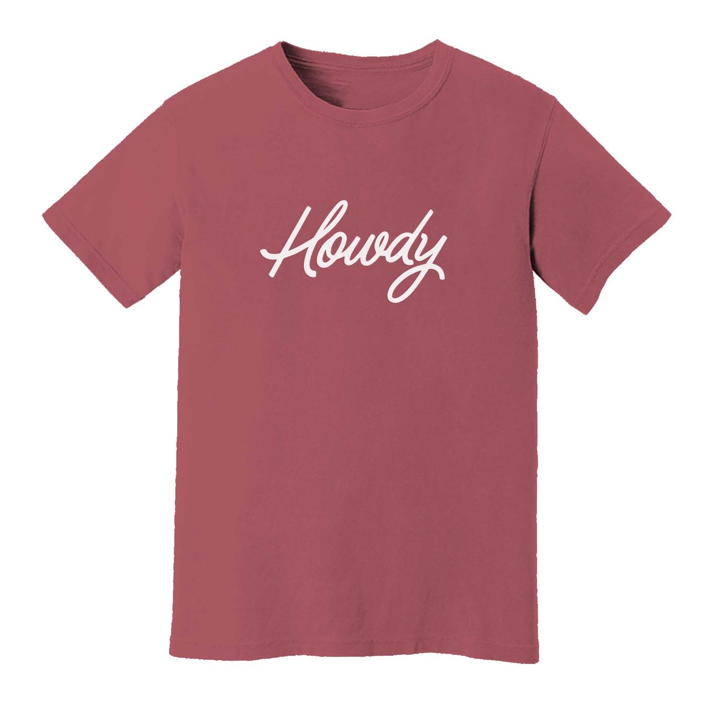 Howdy Cursive Washed Tee