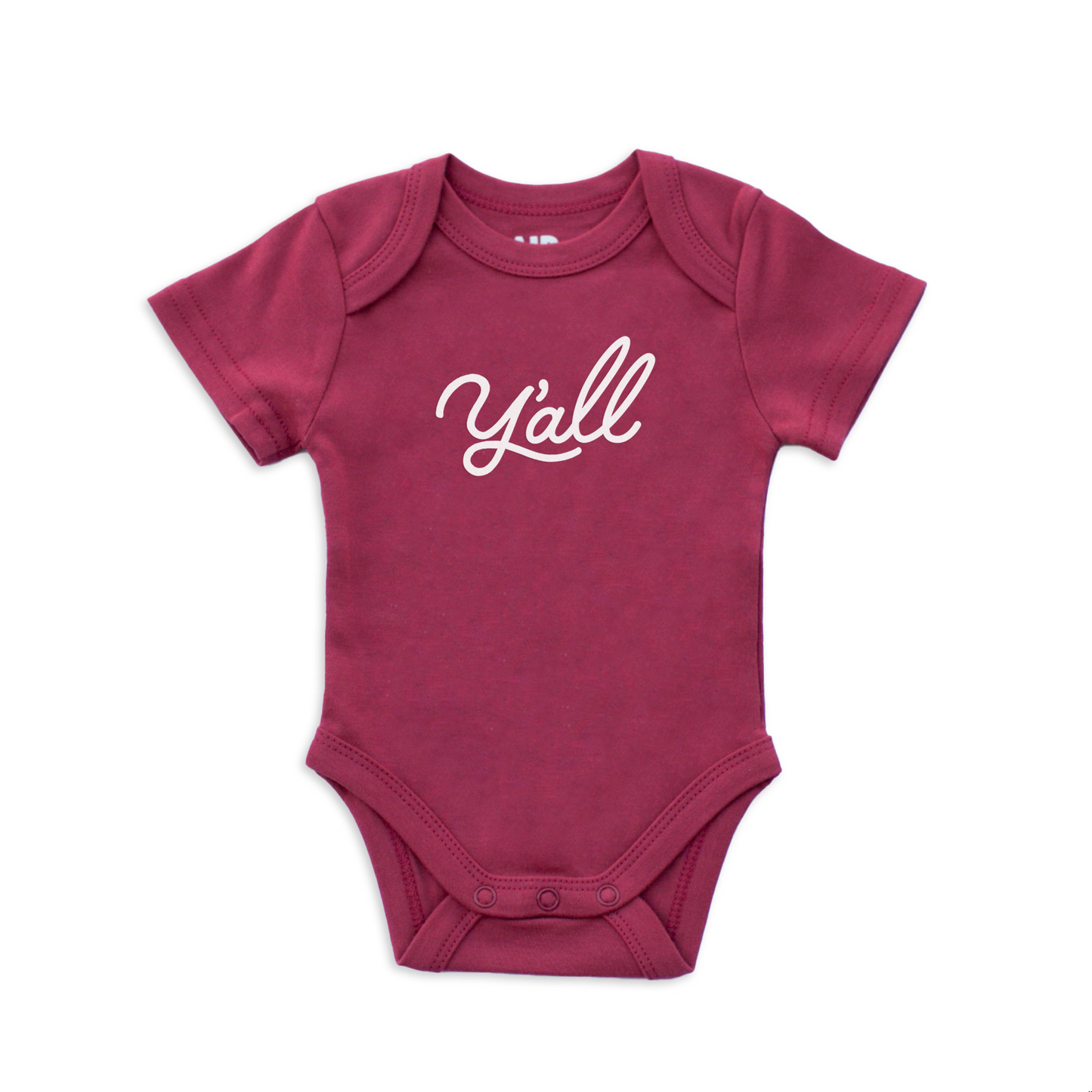 Y'all Cursive Onesie