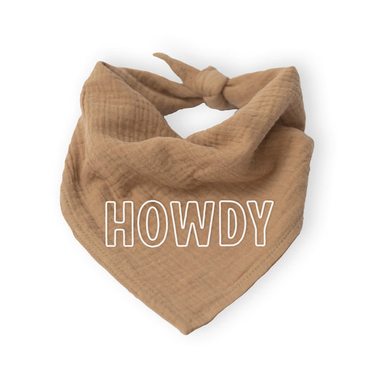 Howdy Outline Bandana