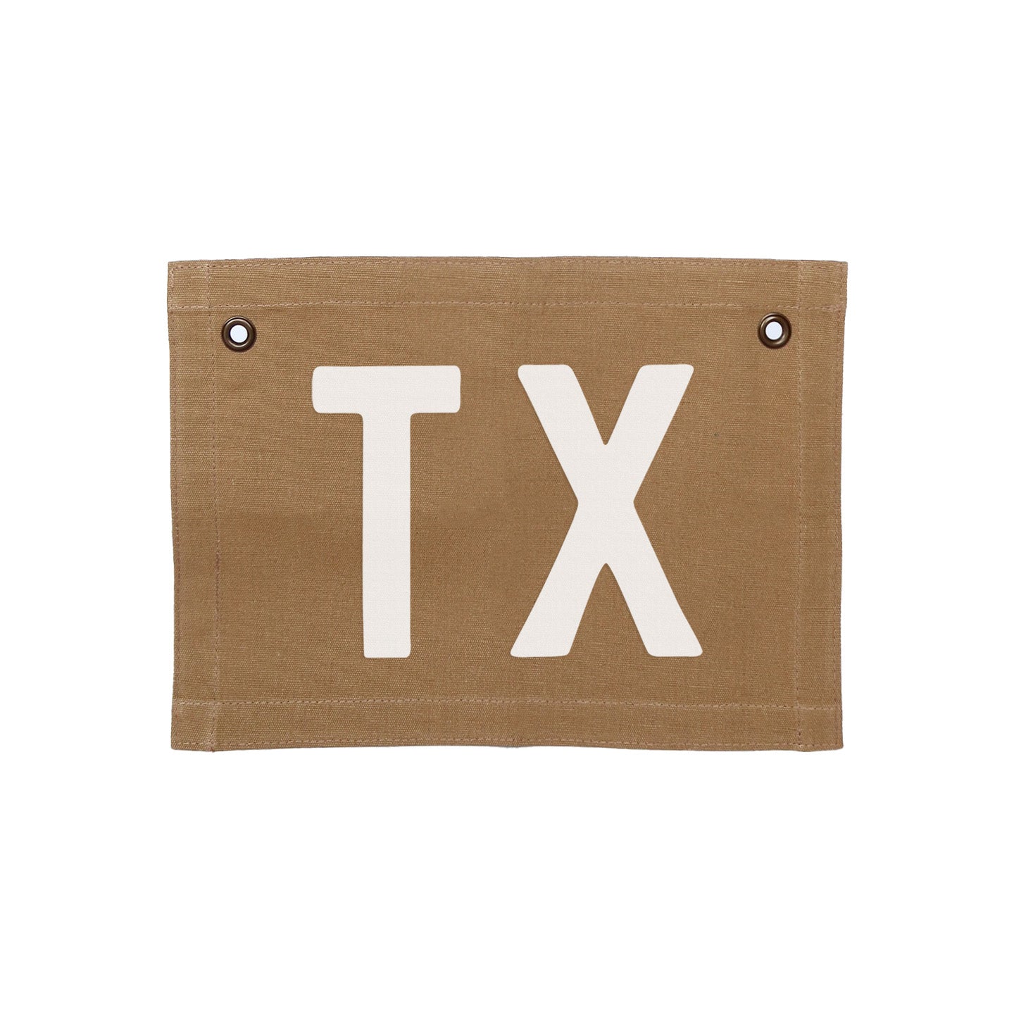 TX Small Canvas Flag