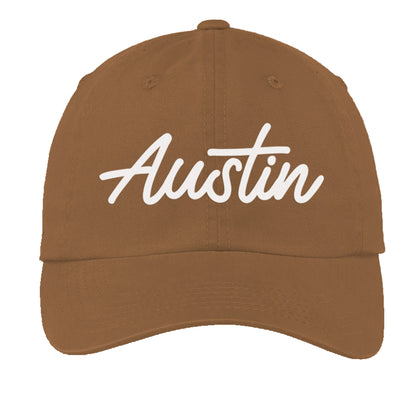 Austin Cursive Baseball Cap