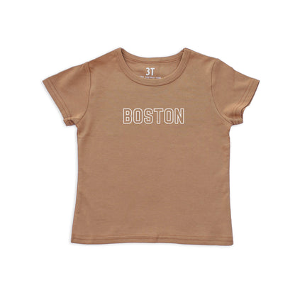 Boston Outline Kids Tee