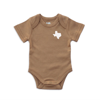 Texas Shape Onesie