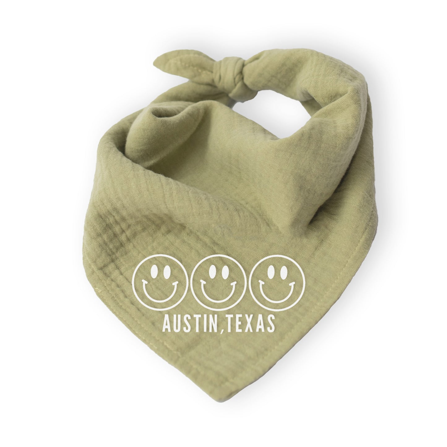 Smile Austin Texas Bandana