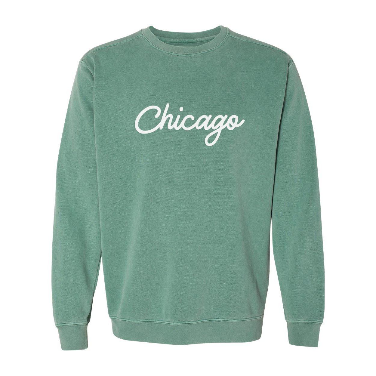 Chicago Cursive Washed Sweatshirt