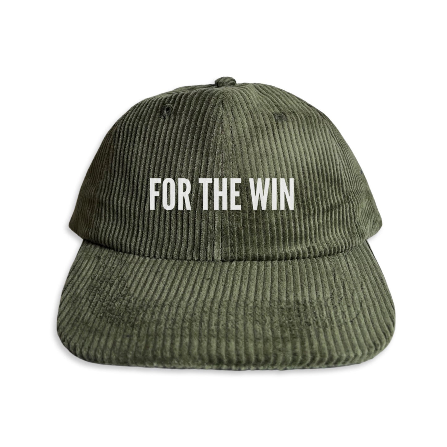 For the Win Corduroy Cap