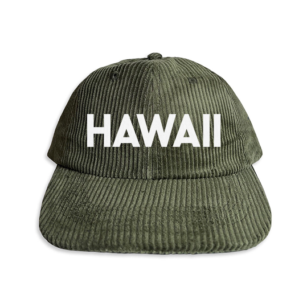 Hawaii Corduroy Cap