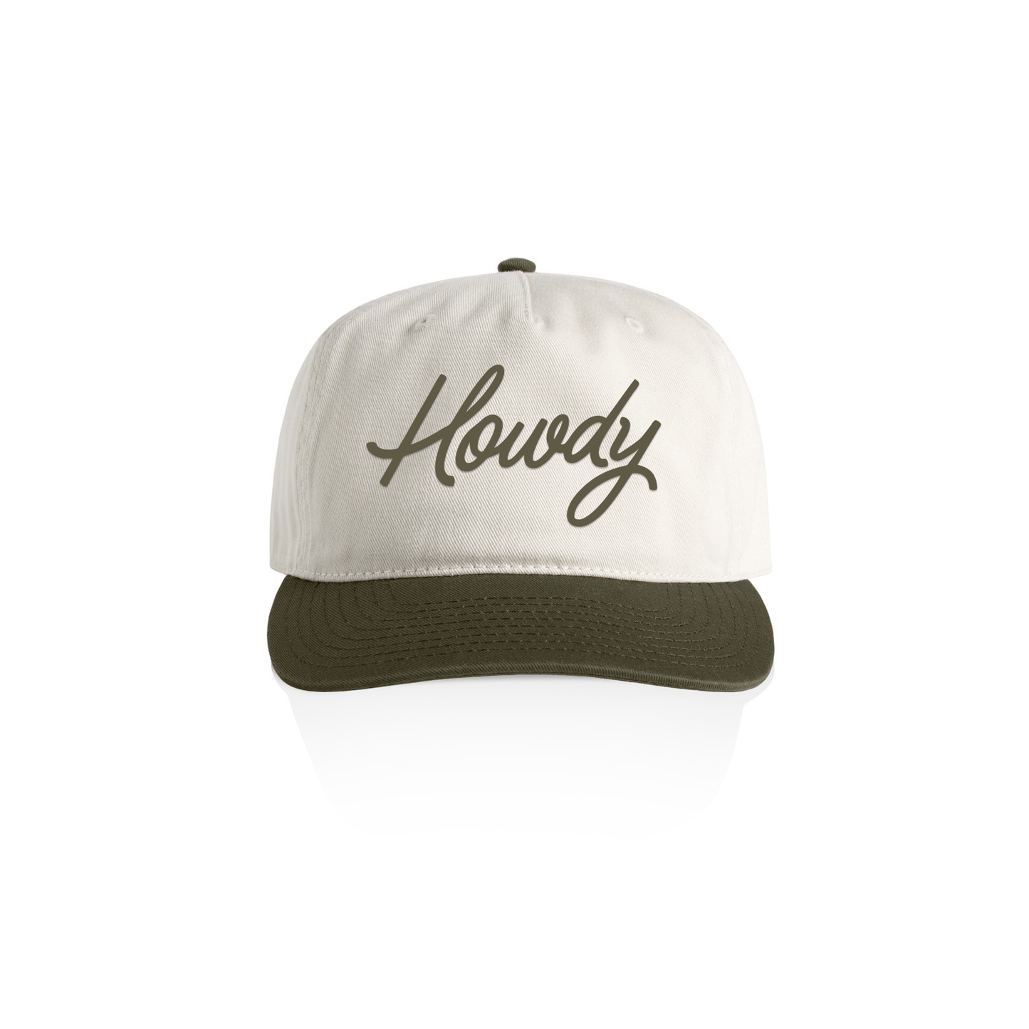 Howdy Cursive 2 Tone Cap