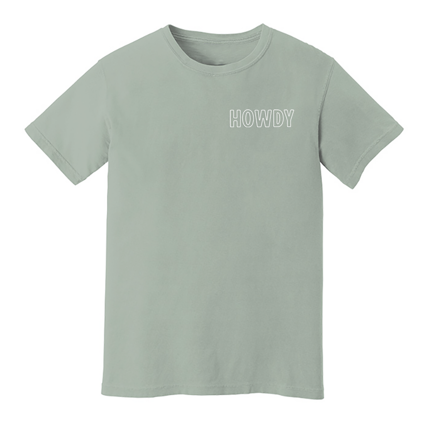 Howdy Outline Washed Tee