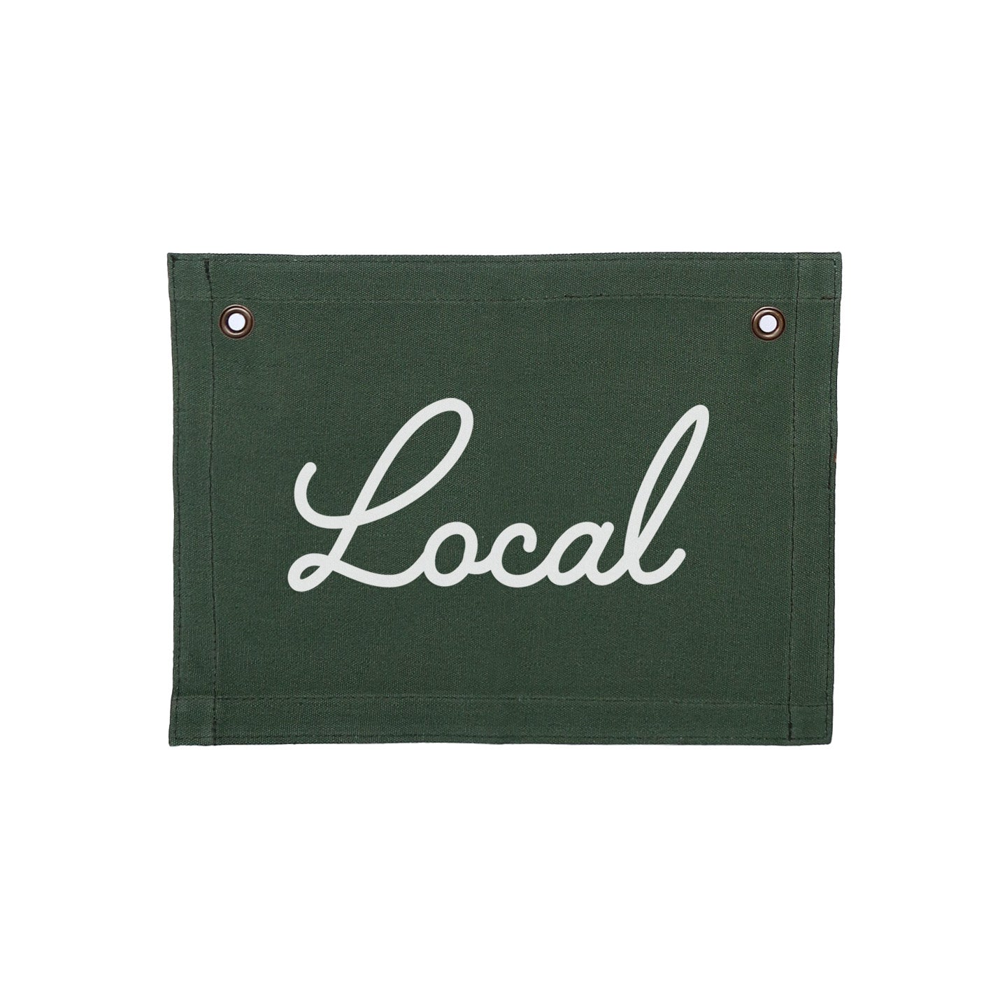 Local Small Canvas Flag