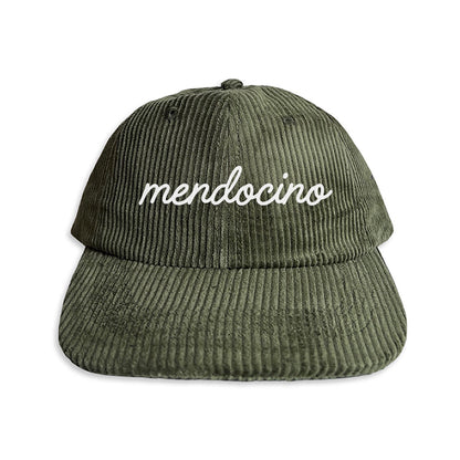 Mendocino Cursive Corduroy Cap