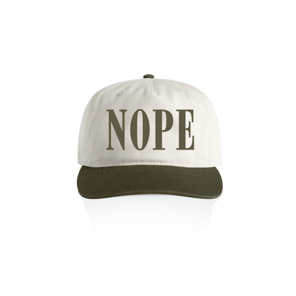 Nope Western 2 Tone Cap