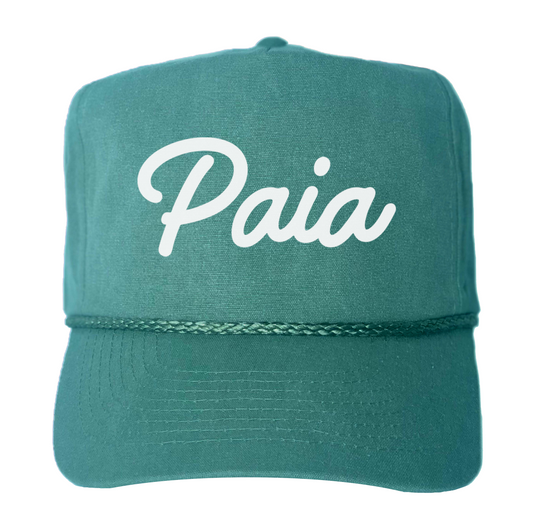 Paia Cursive Canvas Trucker