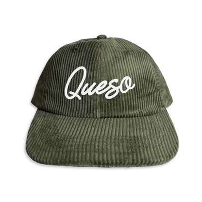 Queso cursive Corduroy Cap