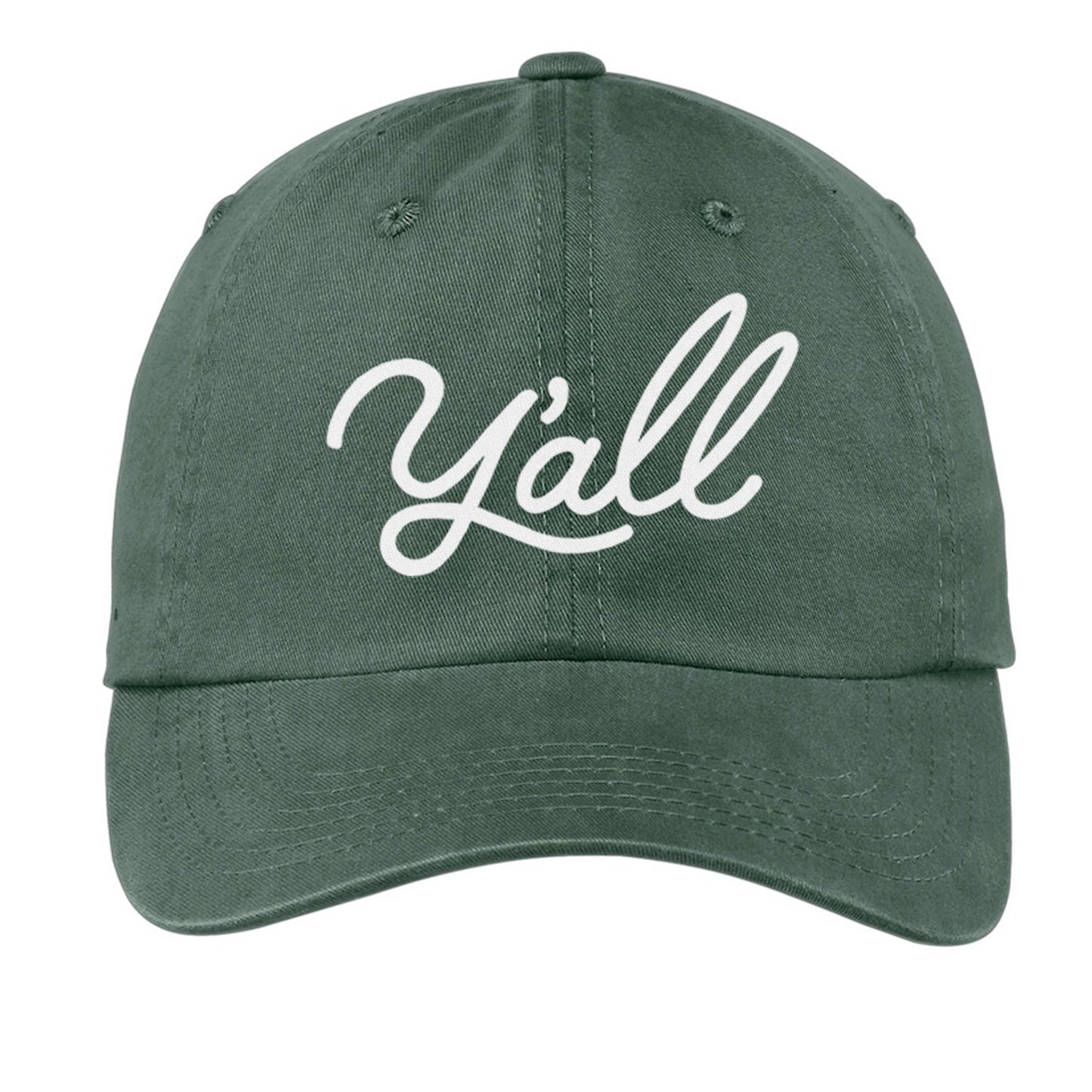 Y'all Cursive Baseball Cap