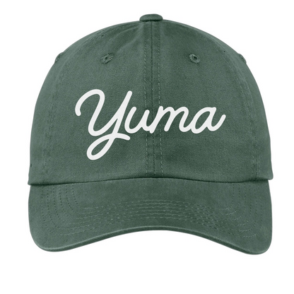 Yuma Cursive Baseball Cap