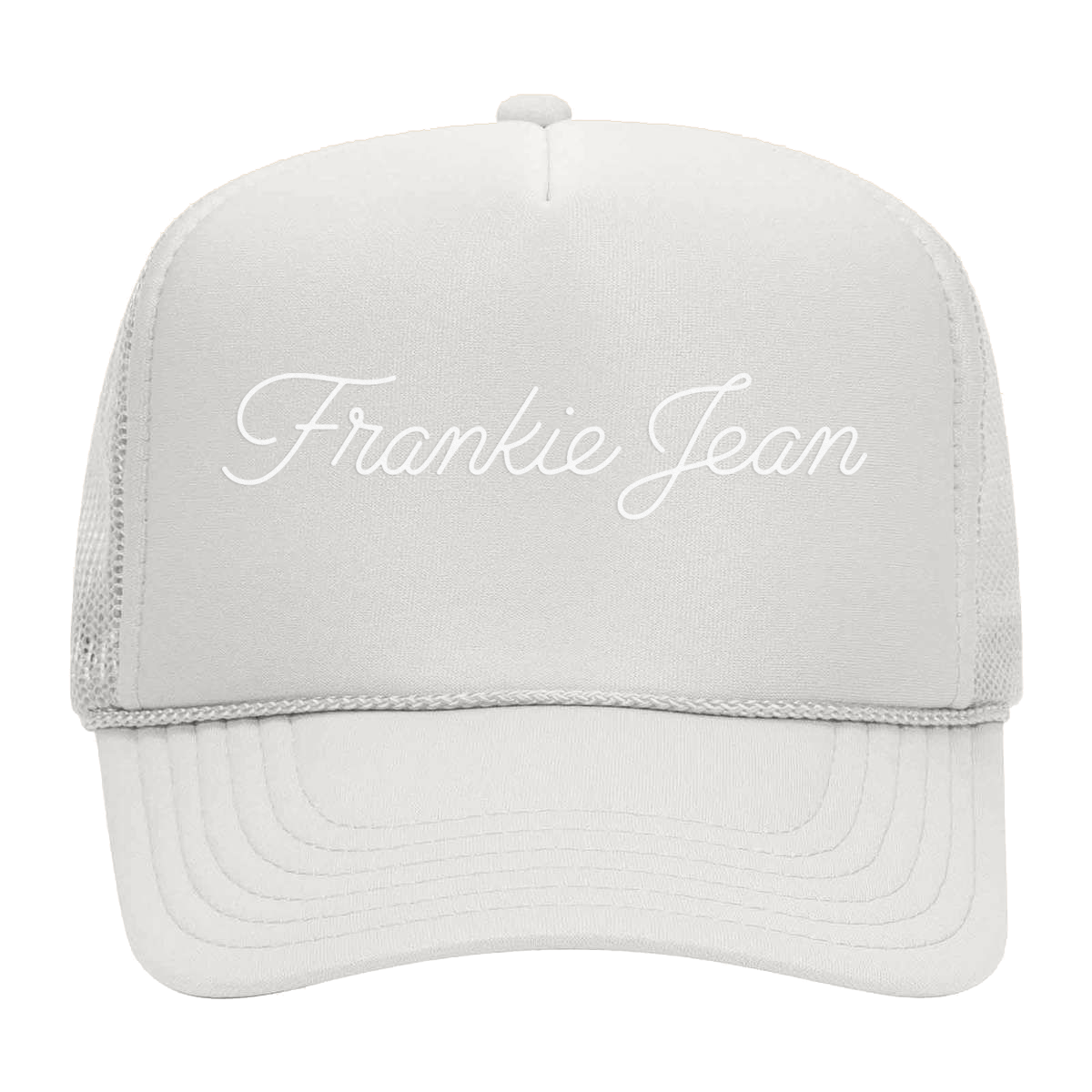 Frankie Jean Cursive Foam Snapback