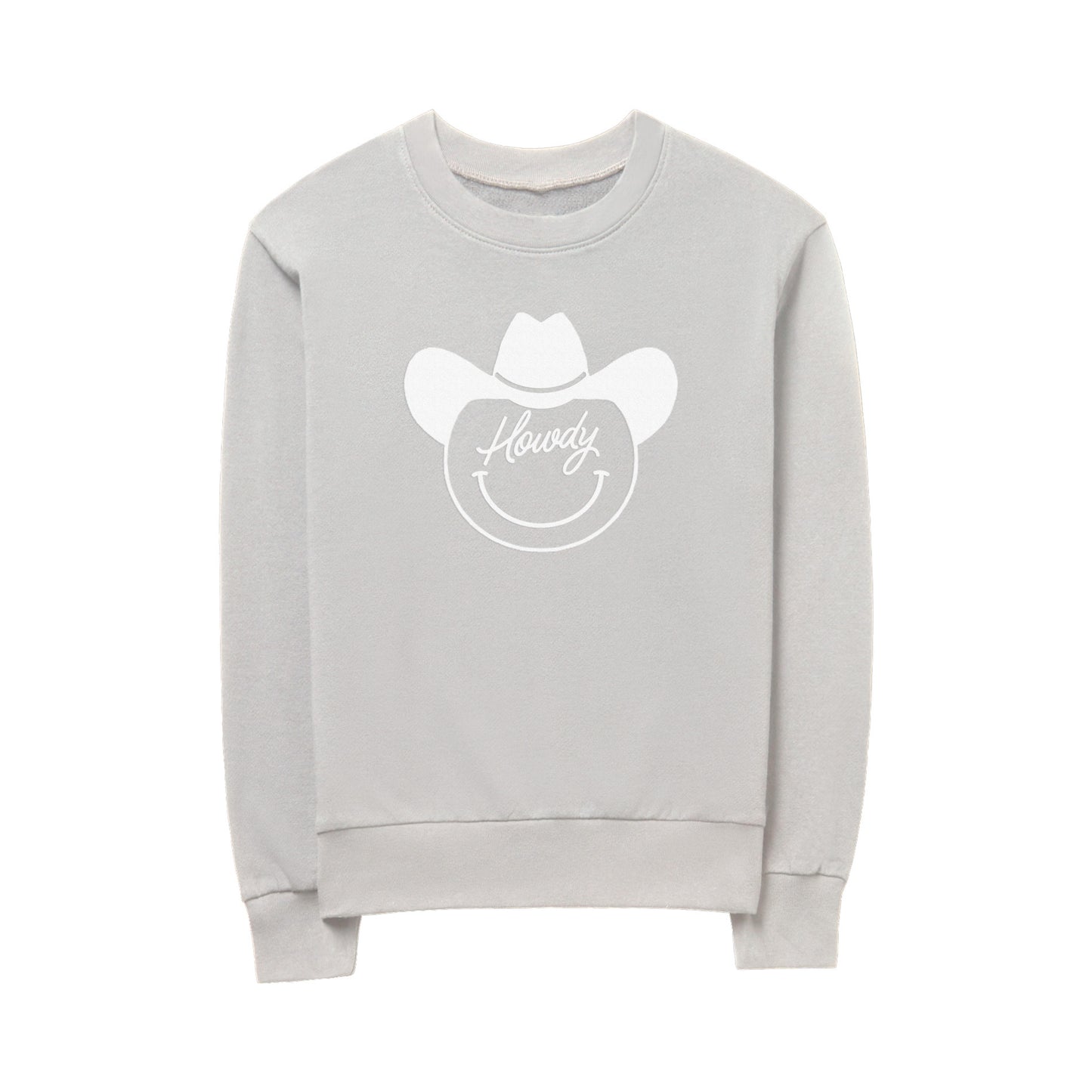 Howdy Cursive Cowboy Lightweight Terry Sweatshirt