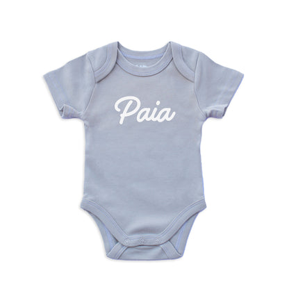 Paia Cursive Onesie