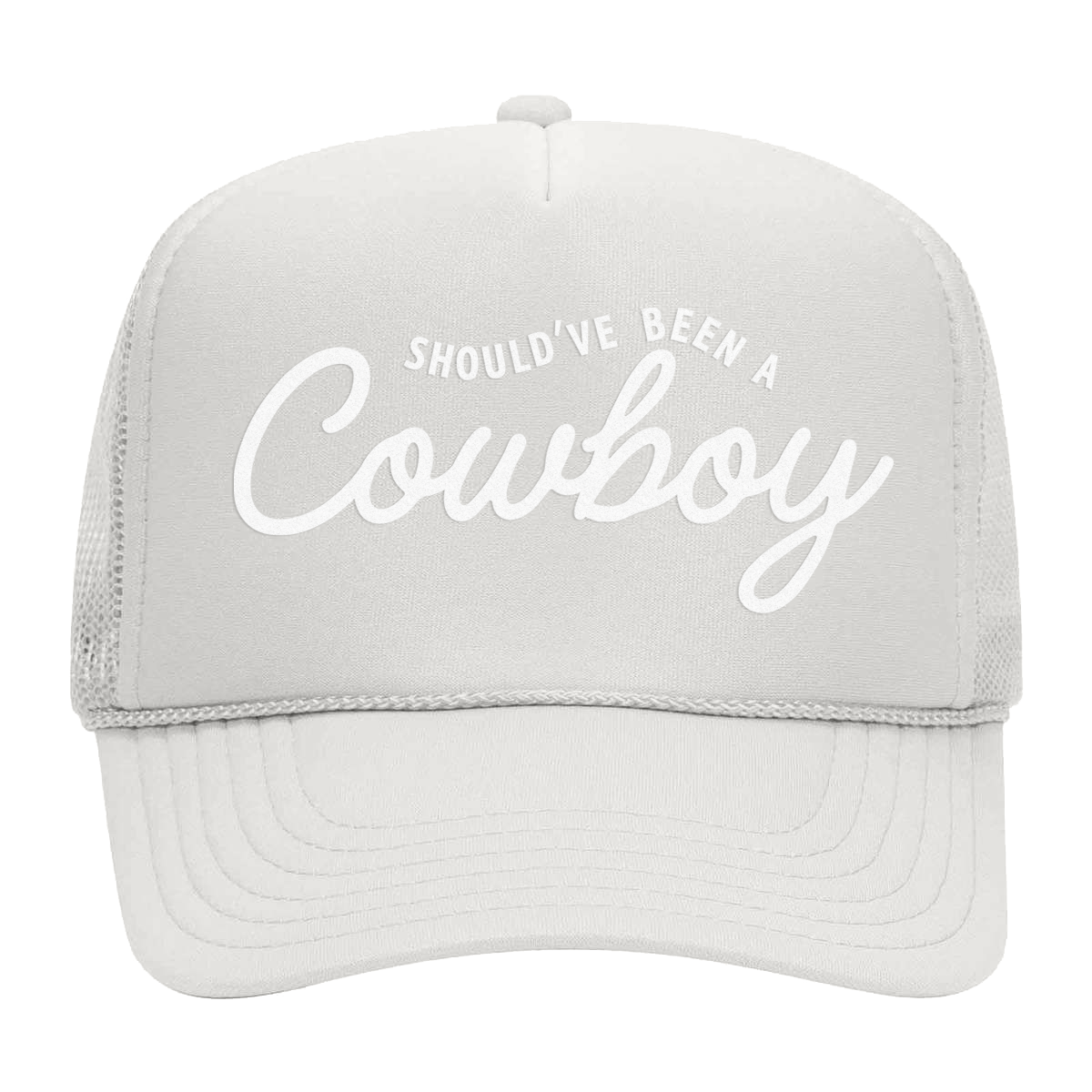 Should've Been a Cowboy Foam Snapback