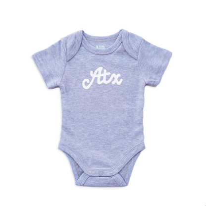 ATX Cursive Onesie