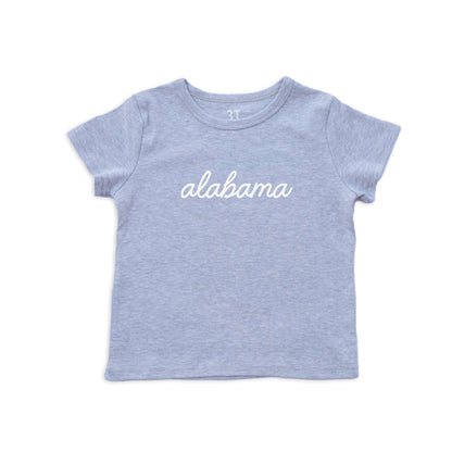 Alabama Cursive Kids Tee