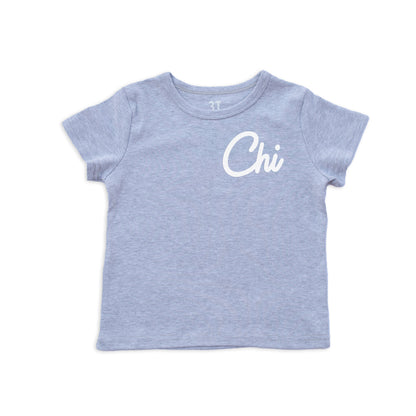 Chi Cursive Kids Tee