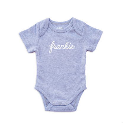 Frankie Cursive Onesie