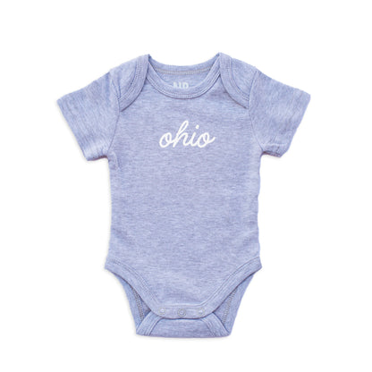 Ohio Cursive Onesie