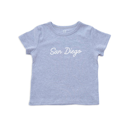 San Diego Cursive Kids Tee