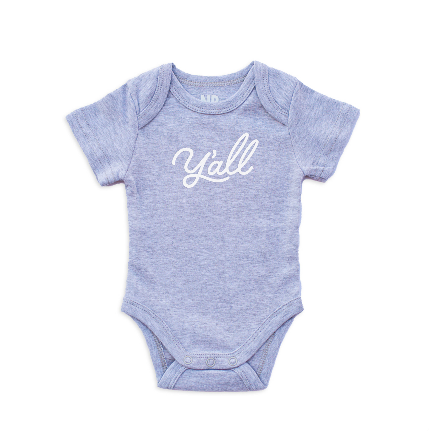 Y'all Cursive Onesie