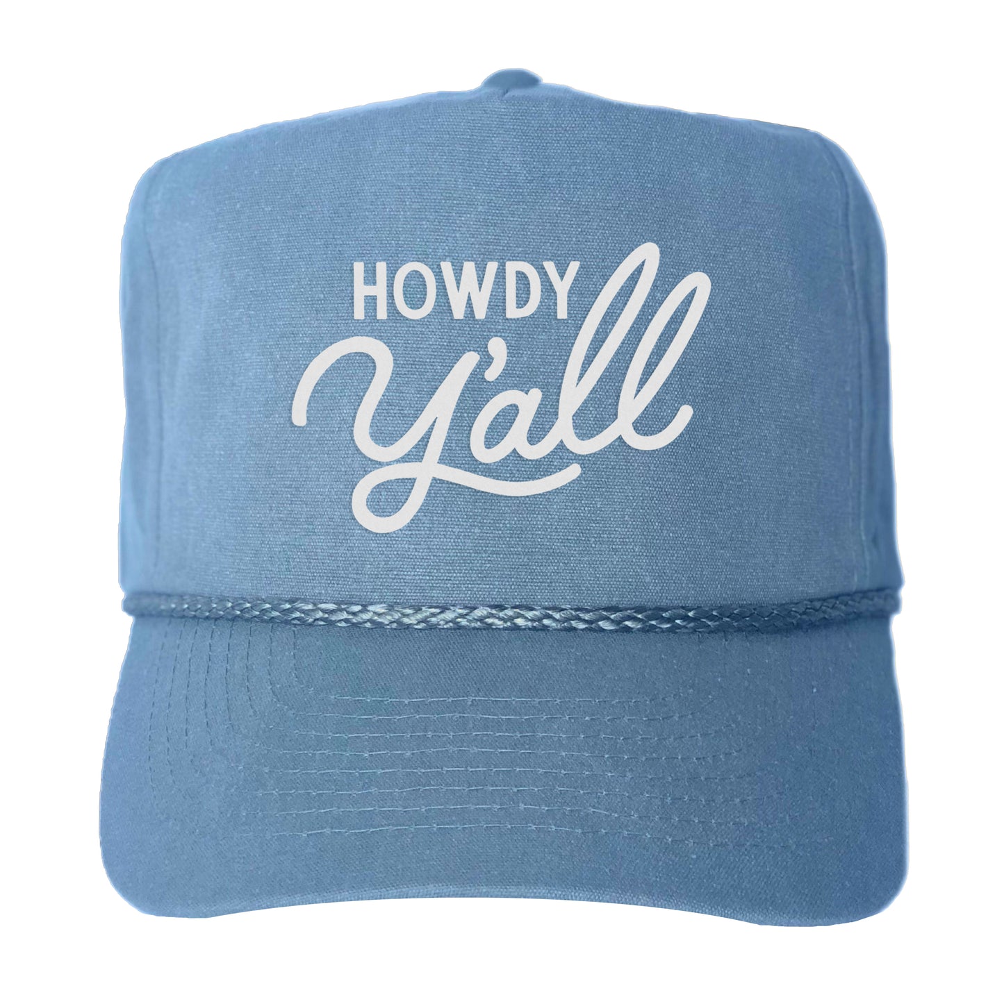 Howdy Y'all Canvas Trucker