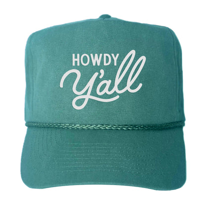 Howdy Y'all Canvas Trucker